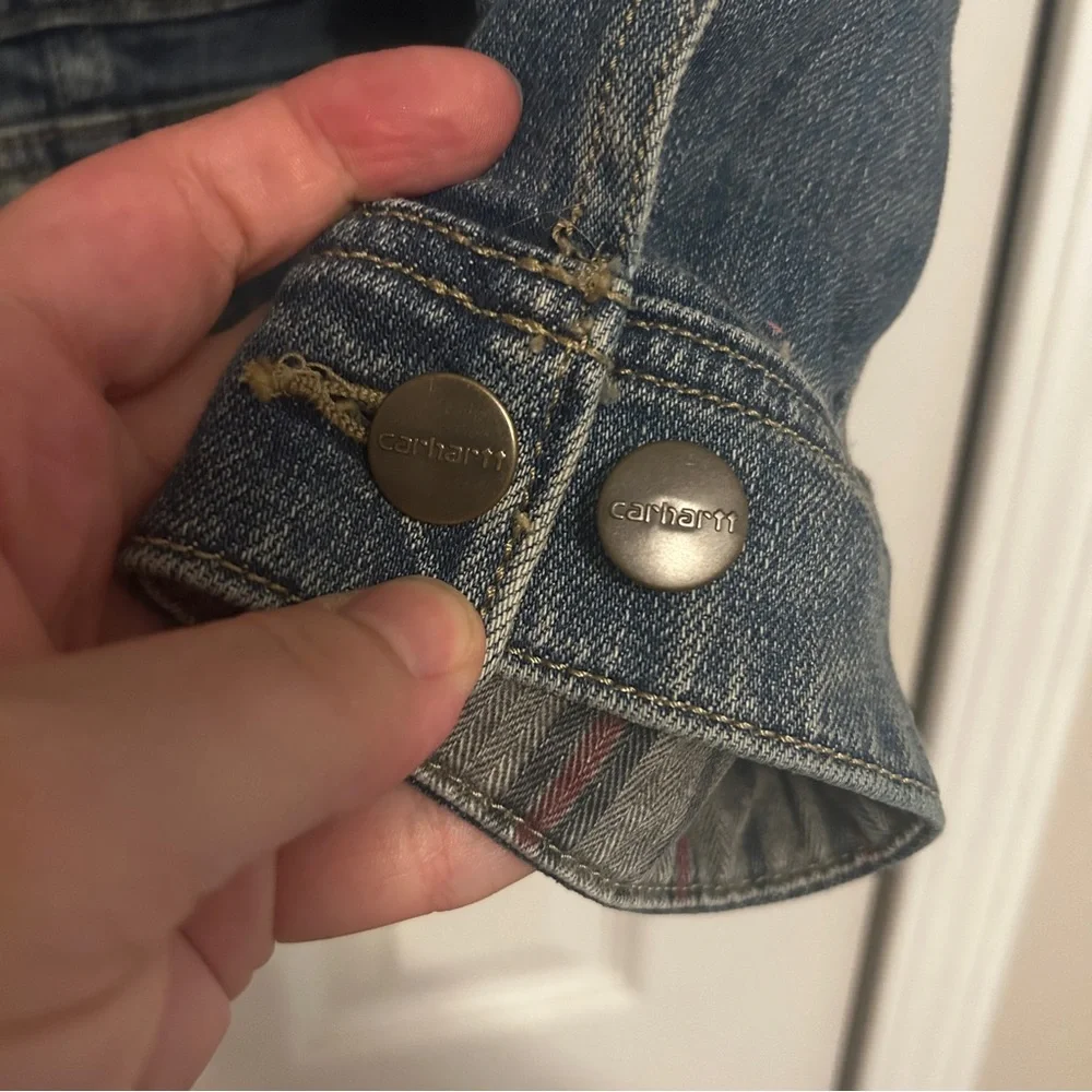 Carhartt Blue Jean Jacket - Picture 7 of 12